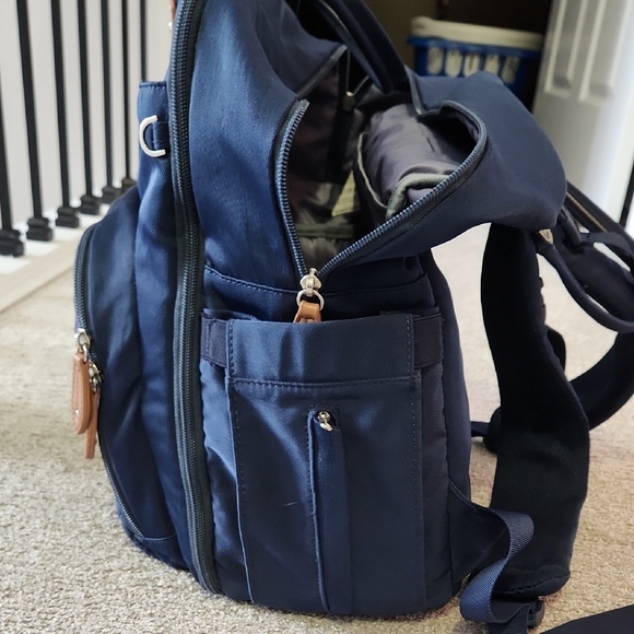 Navy Blue Backpack - Picture 2 of 8